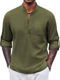 Casual Summer Vacation Henley Shirt (US Only)