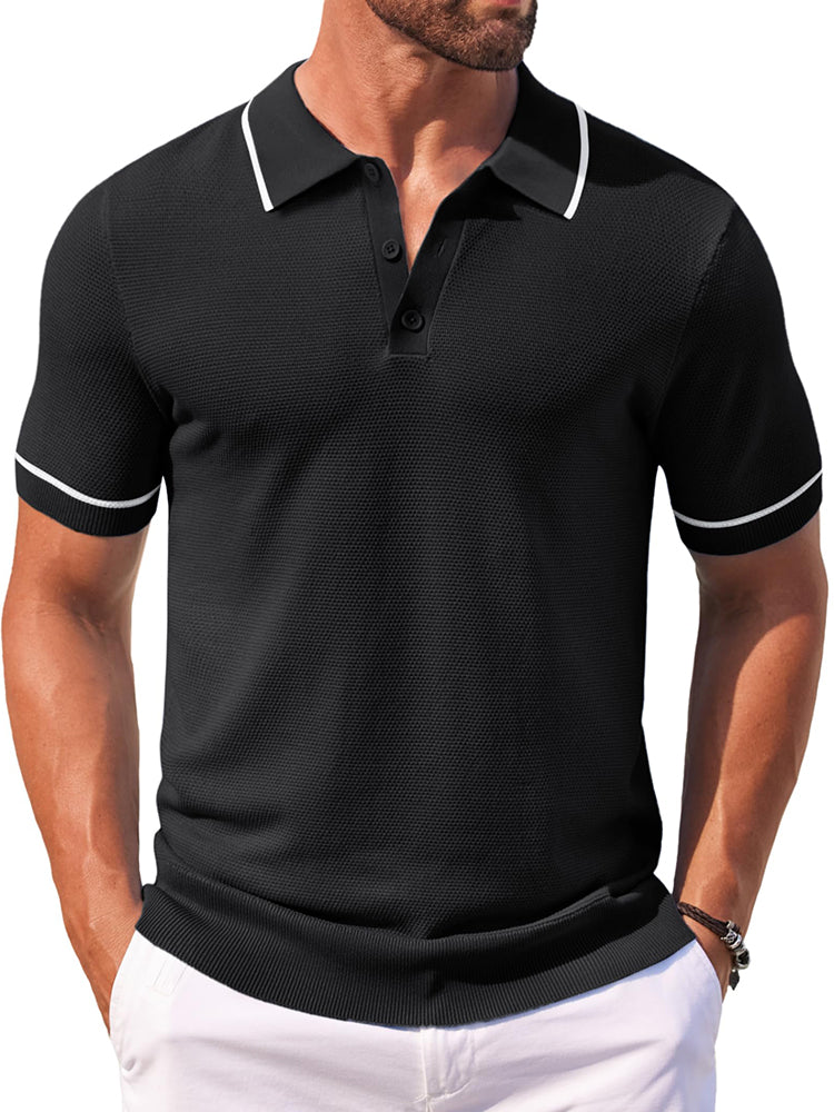 Leisure Knit Golf Polo Shirts (US Only)