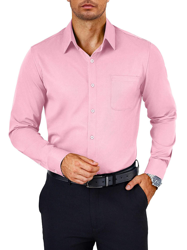 Wrinkle Free Button Down Dress Shirt (US Only)