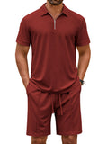 Fashion Polo Shirt Shorts Set (US Only)