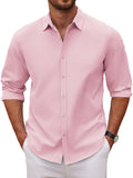 Casual Button Down Dress Shirt