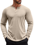 Fashion Lightweight Pullover Henley Shirt (US Only)