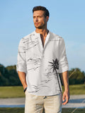 Designer Cocoanut Printed Vacation Shirt (US Only)