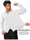 Stretch Wrinkle Free Long Sleeve Button Down Shirt (US Only)