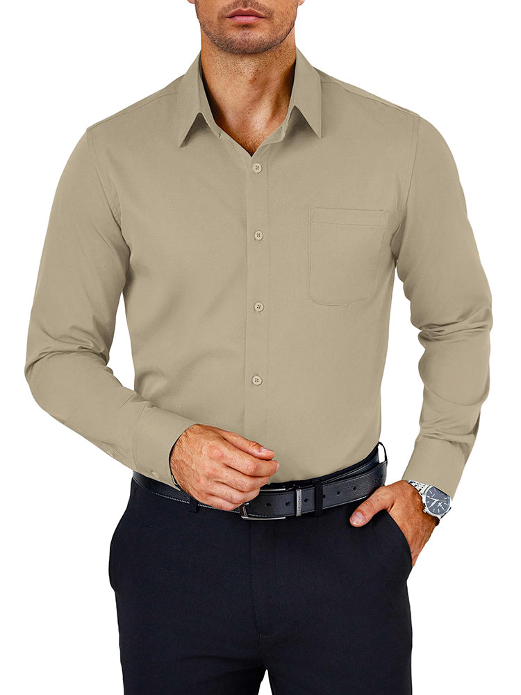 Wrinkle Free Button Down Dress Shirt (US Only)