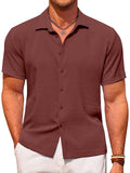 Casual Summer Textured Shirt (US Only)