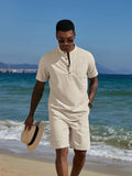 Casual 100% Cotton 2-Piece Vacation Set (US Only)