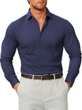 Stretch Wrinkle Free Long Sleeve Button Down Shirt (US Only)