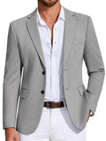 Business Casual Two Buttons Suit Jacket Blazer (US Only)