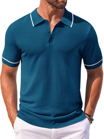 Leisure Knit Golf Polo Shirts (US Only)