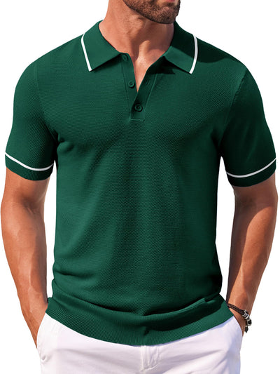 Leisure Knit Golf Polo Shirts (US Only)