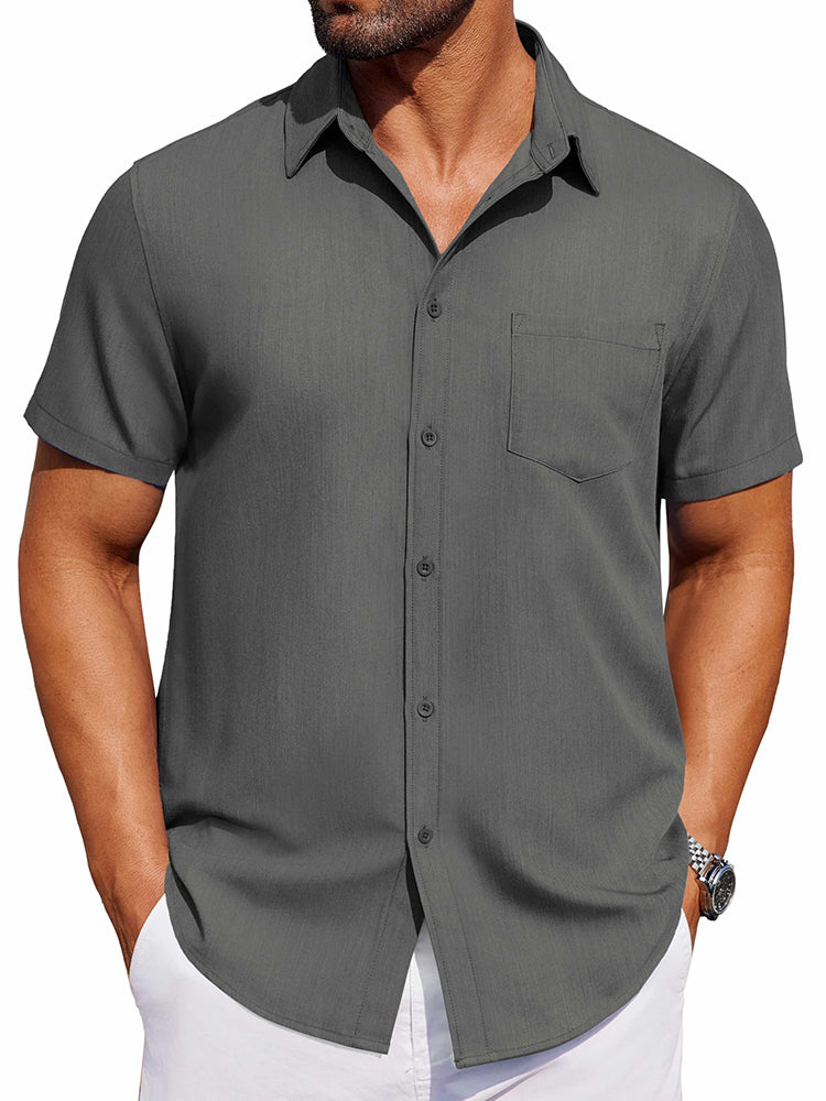 Casual Button Down Denim Shirt (US Only)