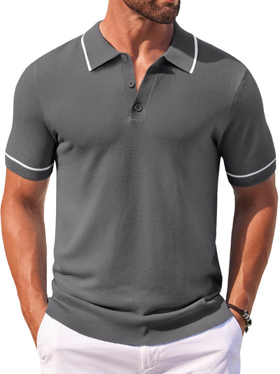 Leisure Knit Golf Polo Shirts (US Only)