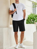 Casual Cotton Blend Summer Shorts