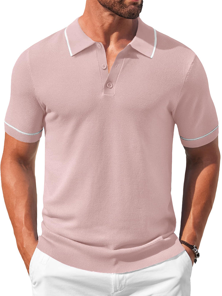 Leisure Knit Golf Polo Shirts (US Only)