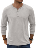 Classic Lightweight Stretch Henley Tee (US Only)