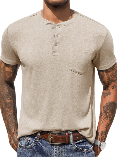 Casual Basic Henley Shirt (US Only)