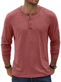 Classic Lightweight Stretch Henley Tee (US Only)