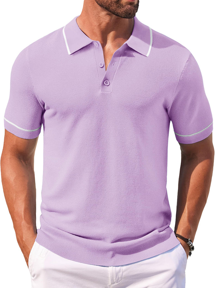 Leisure Knit Golf Polo Shirts (US Only)