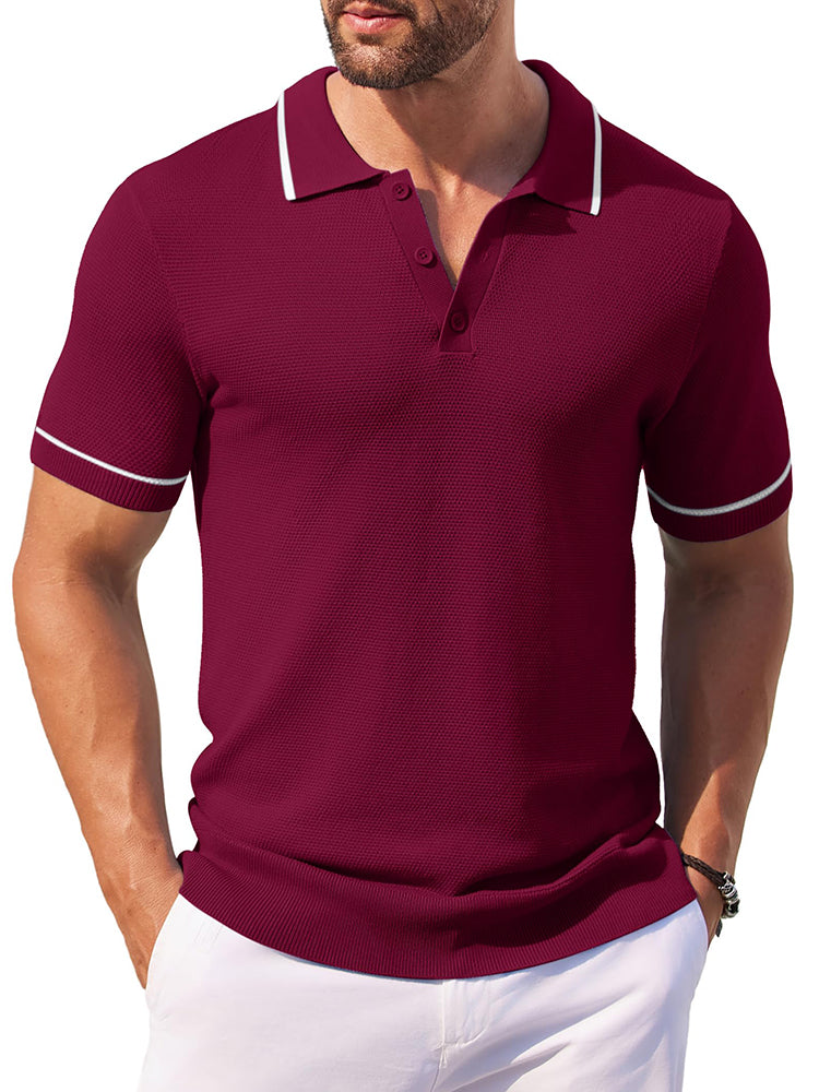 Leisure Knit Golf Polo Shirts (US Only)