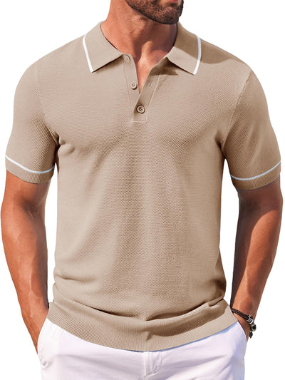 Leisure Knit Golf Polo Shirts (US Only)