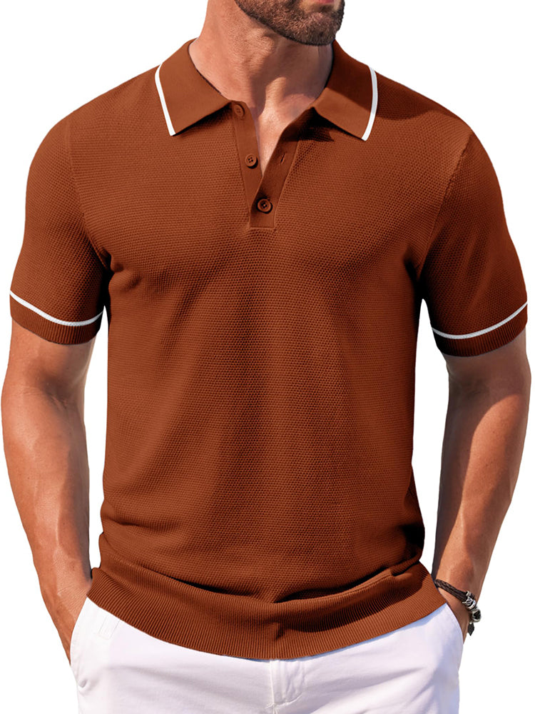 Leisure Knit Golf Polo Shirts (US Only)