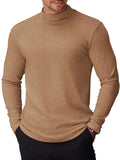 Basic Thermal Turtleneck Pullover Shirt (US Only)