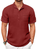Casual Summer Henley Shirt (US Only)