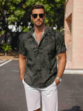 Designer Floral Linen Blend Shirt (US Only)