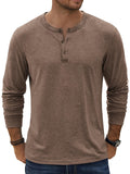 Classic Lightweight Stretch Henley Tee (US Only)