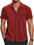 Casual Button Down Plaid Shirt (US Only)