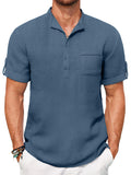 Casual Summer Henley Shirt (US Only)
