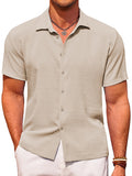 Casual Summer Textured Shirt (US Only)