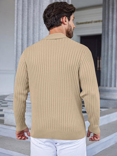 Stylish Shawl Collar Pullover Sweater (US Only) Sweater coofandy 