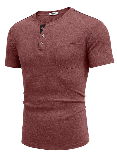 Casual Basic Henley Shirt (US Only)