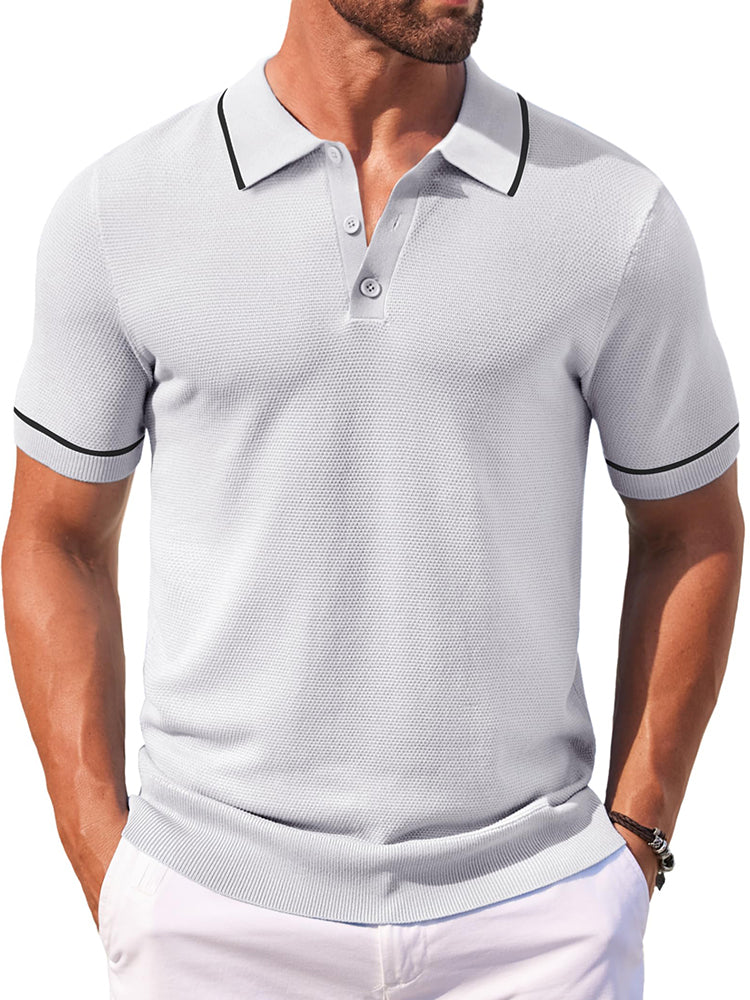 Leisure Knit Golf Polo Shirts (US Only)