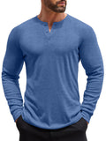 Fashion Lightweight Pullover Henley Shirt (US Only)