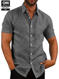 Camicia casual a maniche corte (solo USA) 