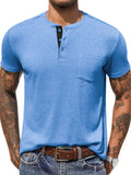 Casual Basic Henley Shirt (US Only)