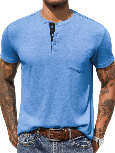 Casual Basic Henley Shirt (US Only)