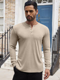 Fashion Lightweight Pullover Henley Shirt (US Only)