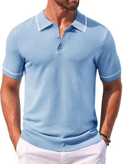 Leisure Knit Golf Polo Shirts (US Only)