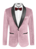 Velvet Tuxedo Blazer Jacket (US Only)