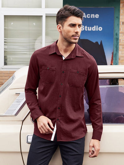 Cozy Soft Button Shirt (US Only) Shirts coofandy 