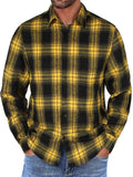 Casual Button Down Plaid Flannel Shirt (US Only)