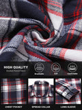 Casual Button Down Plaid Flannel Shirt (US Only)