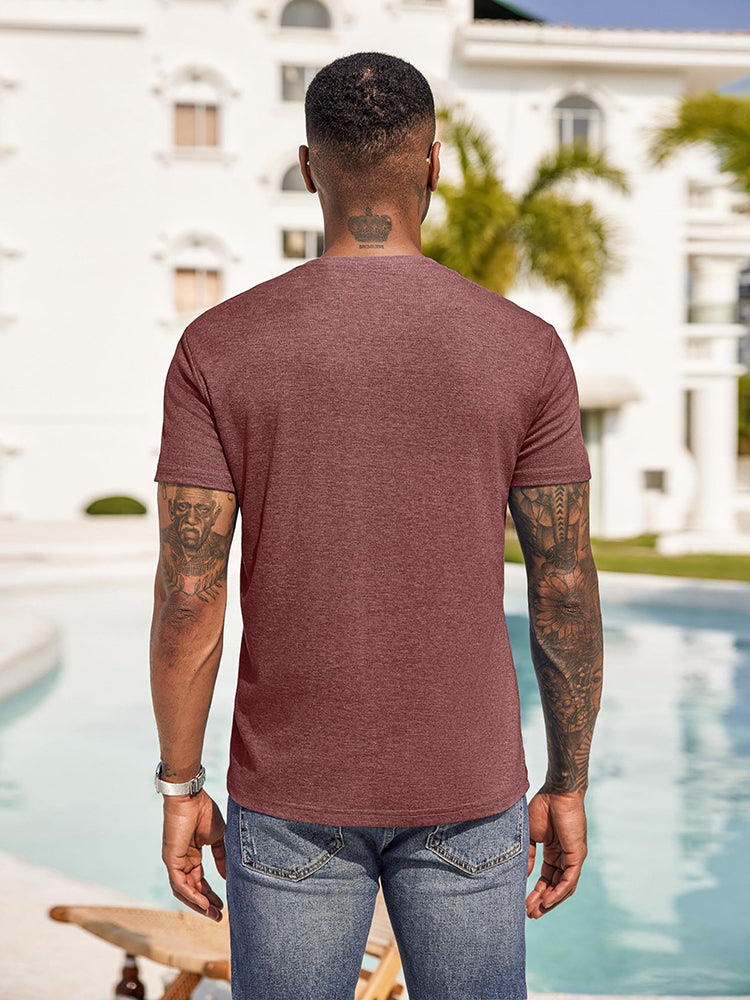 Casual Basic Henley Shirt (US Only)