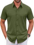 Casual Wrinkle Free Button Down Dress Shirt (US Only)