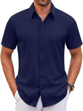 Casual Wrinkle Free Button Down Dress Shirt (US Only)
