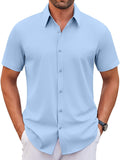 Casual Wrinkle Free Button Down Dress Shirt (US Only)